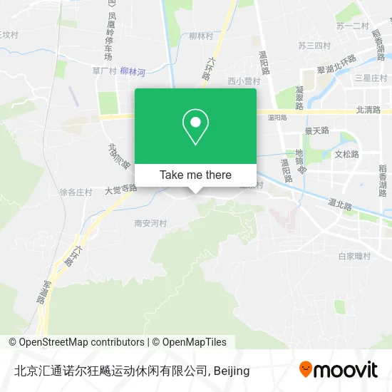 北京汇通诺尔狂飚运动休闲有限公司 map