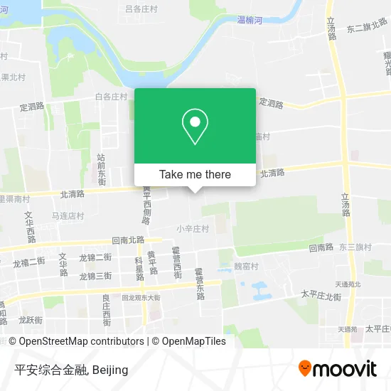 平安综合金融 map