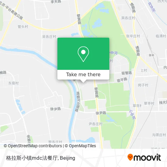格拉斯小镇mdc法餐厅 map