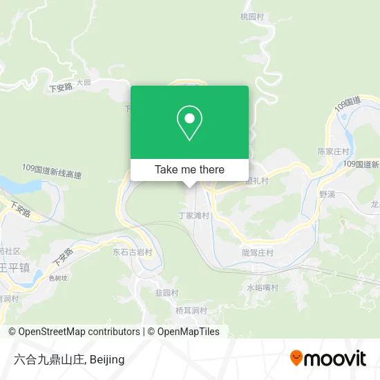 六合九鼎山庄 map