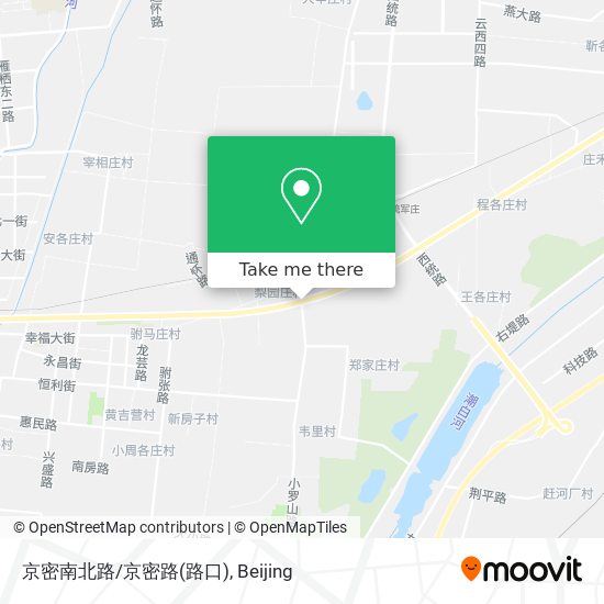 京密南北路/京密路(路口) map