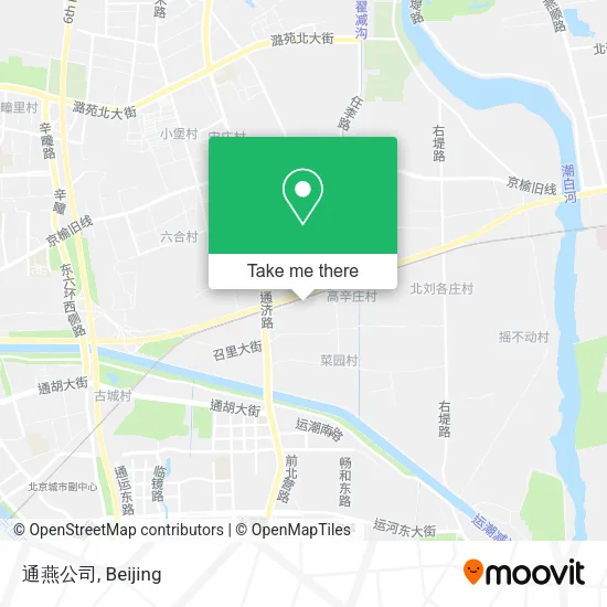 通燕公司 map