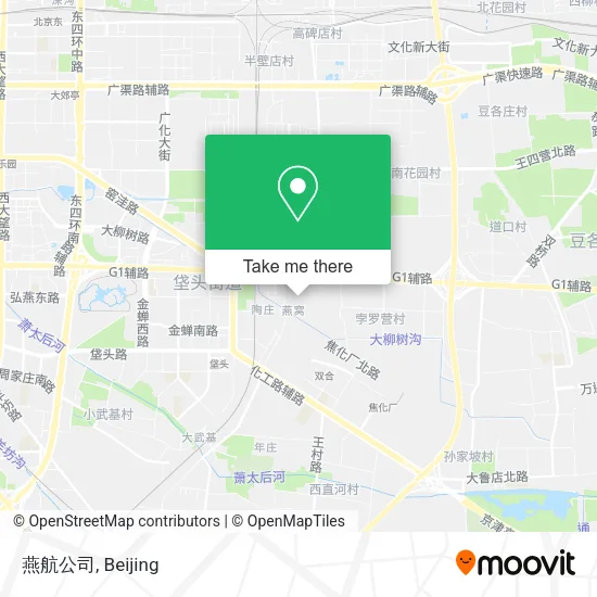 燕航公司 map