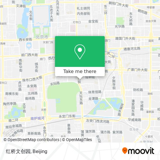 红桥文创园 map