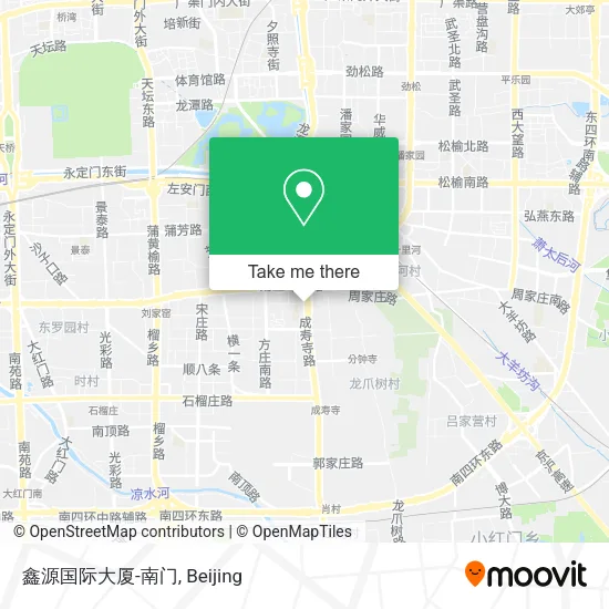 鑫源国际大厦-南门 map