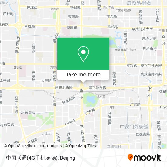中国联通(4G手机卖场) map