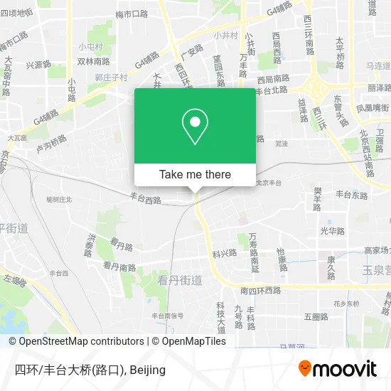 四环/丰台大桥(路口) map