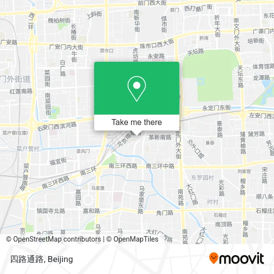 四路通路 map
