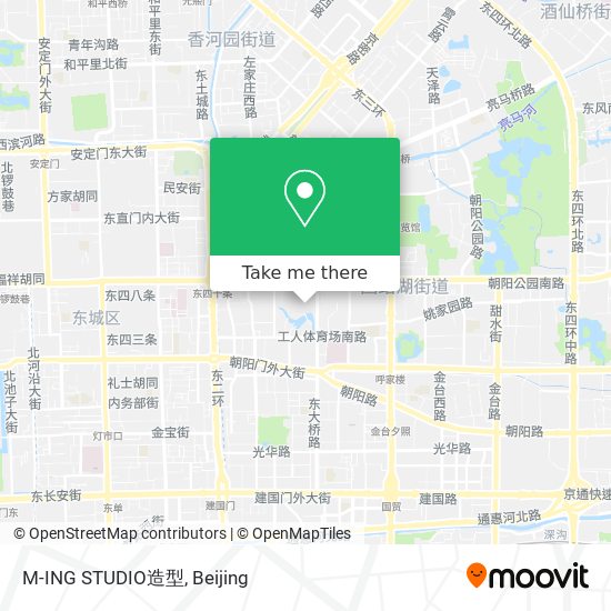 M-ING STUDIO造型 map