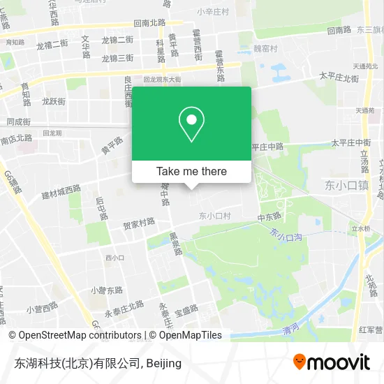 东湖科技(北京)有限公司 map