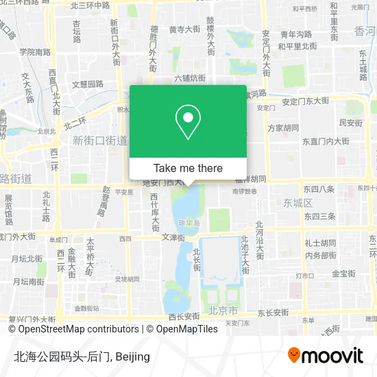 北海公园码头-后门 map