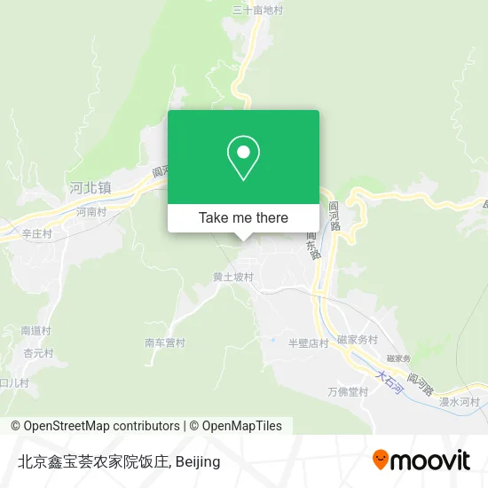 北京鑫宝荟农家院饭庄 map