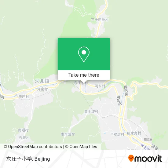东庄子小学 map