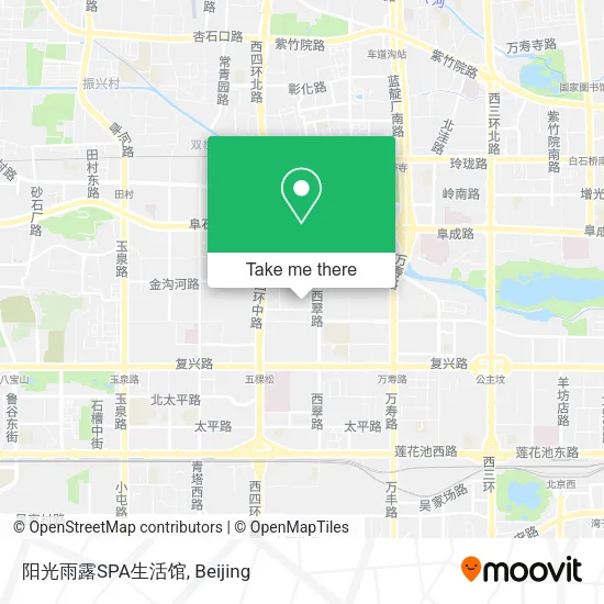 阳光雨露SPA生活馆 map