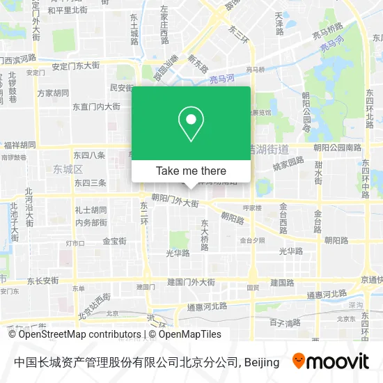 中国长城资产管理股份有限公司北京分公司 map