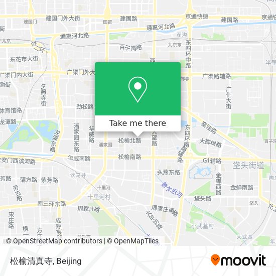 松榆清真寺 map