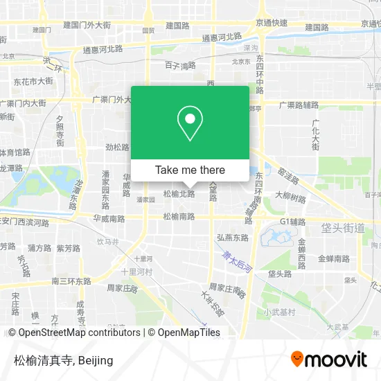 松榆清真寺 map