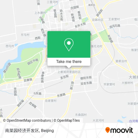 南菜园经济开发区 map