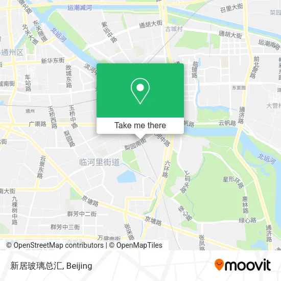 新居玻璃总汇 map