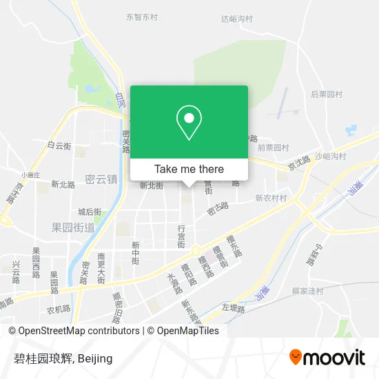 碧桂园琅辉 map