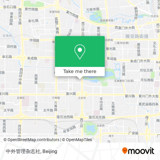 中外管理杂志社 map