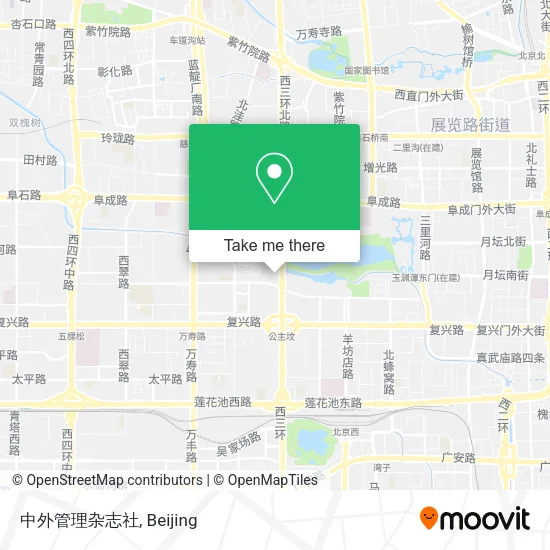 中外管理杂志社 map