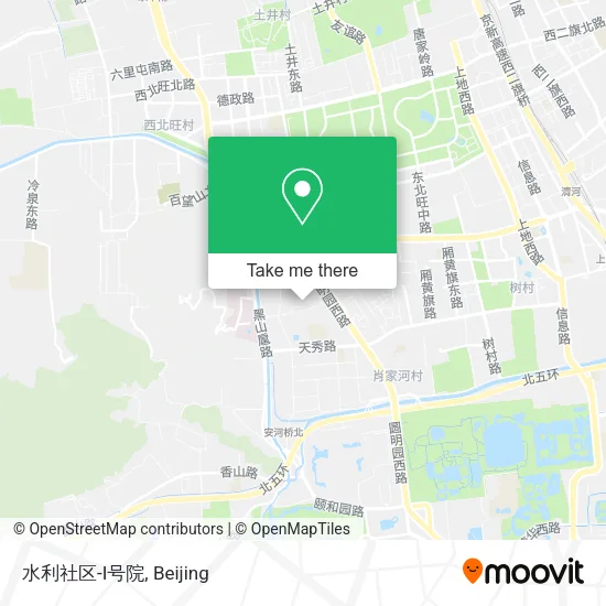 水利社区-I号院 map