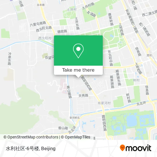 水利社区-6号楼 map