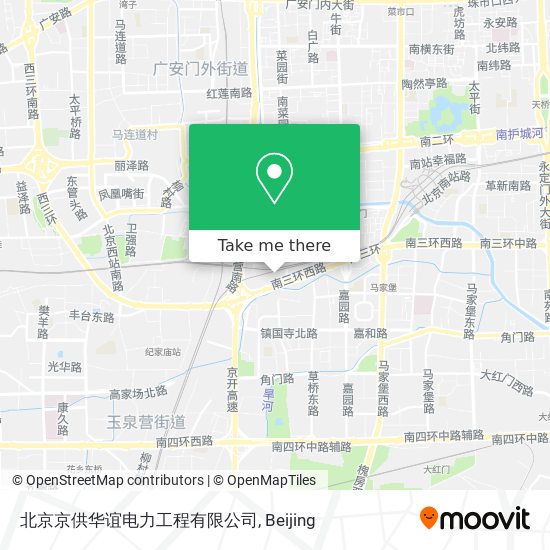 北京京供华谊电力工程有限公司 map