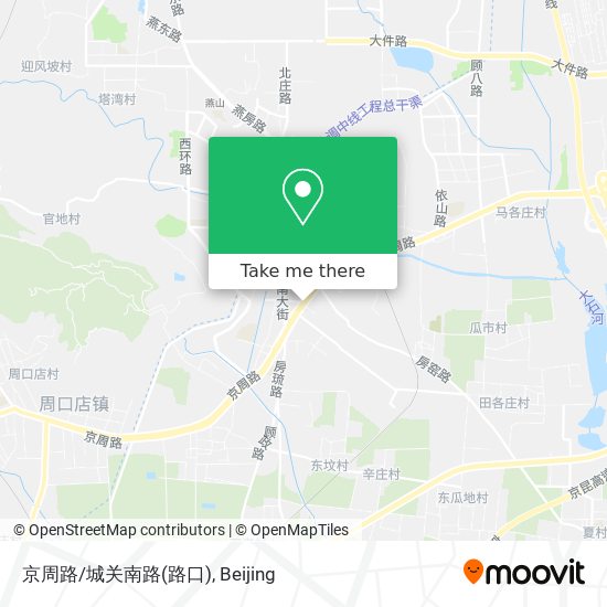 京周路/城关南路(路口) map
