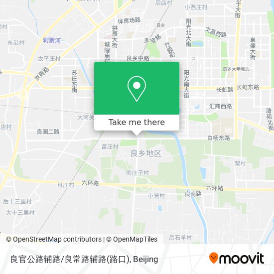良官公路辅路/良常路辅路(路口) map