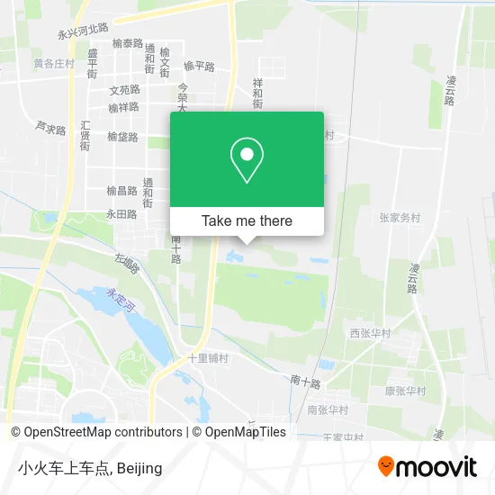 小火车上车点 map