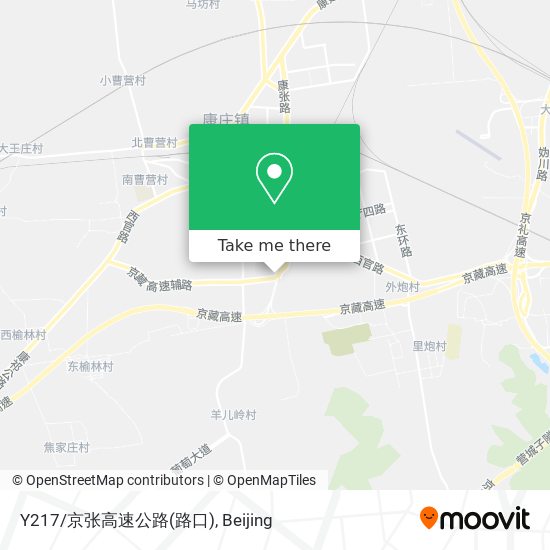 Y217/京张高速公路(路口) map