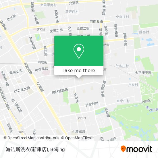 海洁斯洗衣(新康店) map
