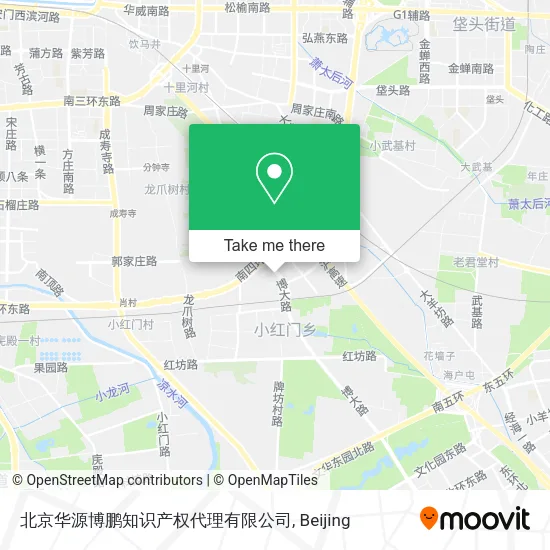 北京华源博鹏知识产权代理有限公司 map