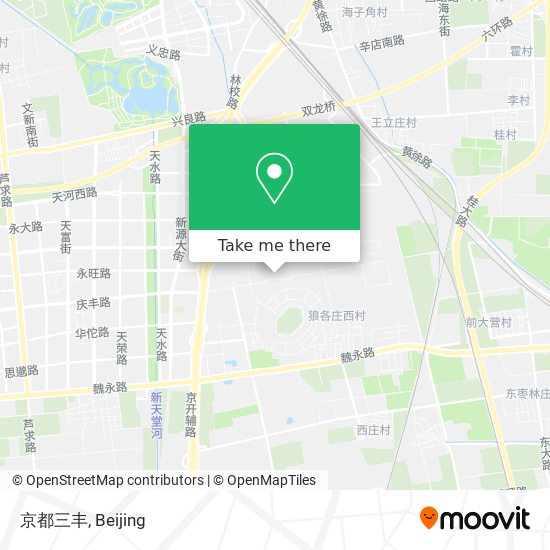 京都三丰 map