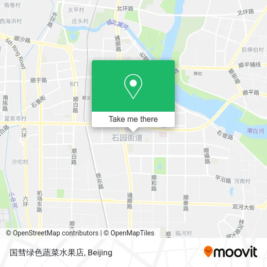 国彗绿色蔬菜水果店 map