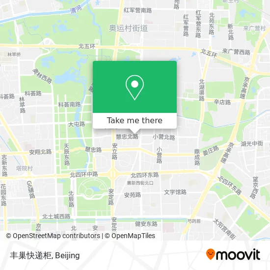 丰巢快递柜 map