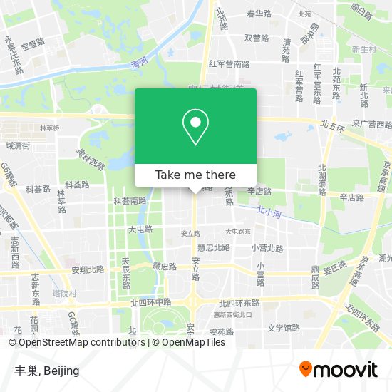 丰巢 map