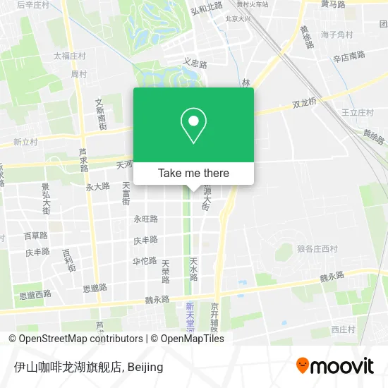 伊山咖啡龙湖旗舰店 map