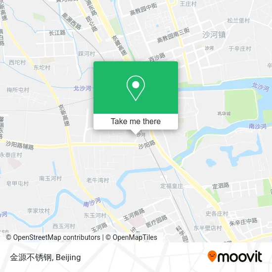 金源不锈钢 map