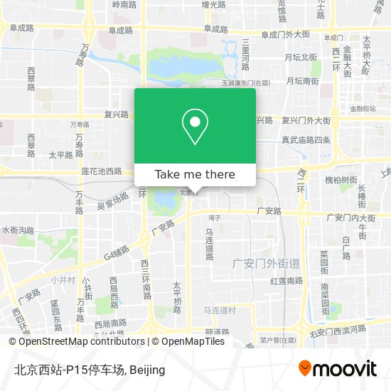 北京西站-P15停车场 map