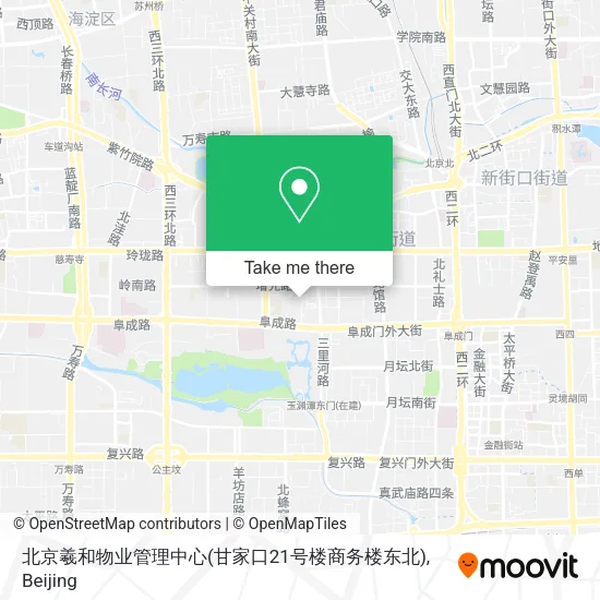 北京羲和物业管理中心(甘家口21号楼商务楼东北) map