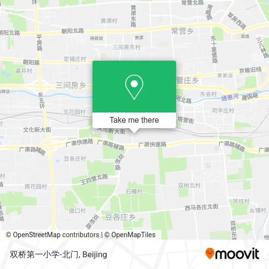 双桥第一小学-北门 map