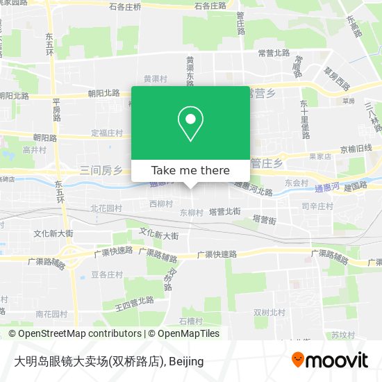 大明岛眼镜大卖场(双桥路店) map