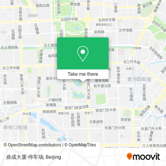 鼎成大厦-停车场 map