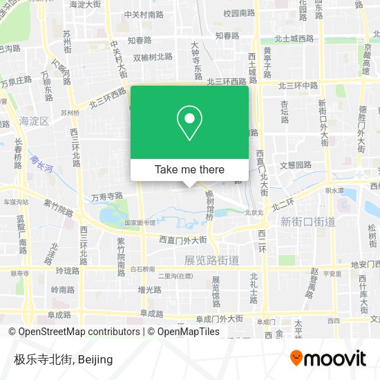 极乐寺北街 map