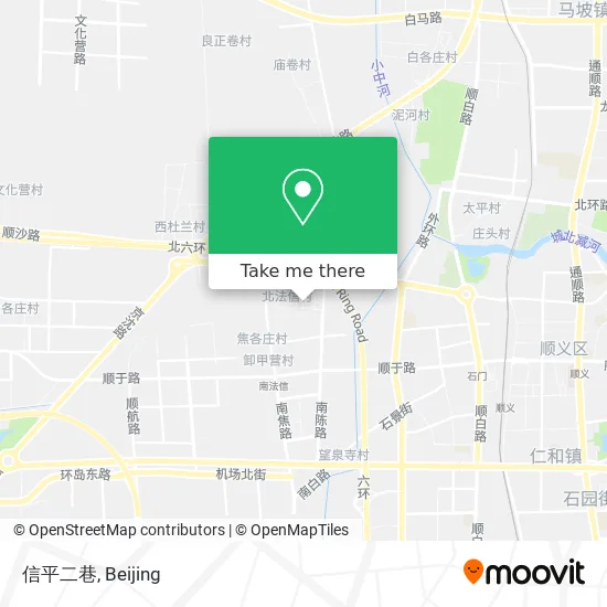 信平二巷 map