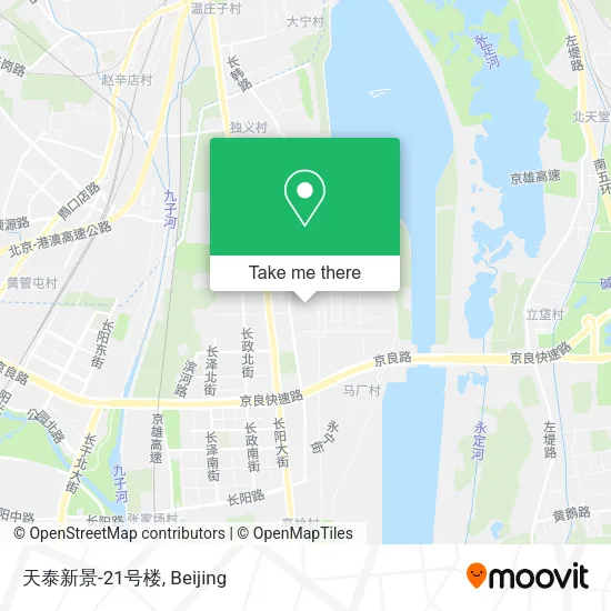 天泰新景-21号楼 map