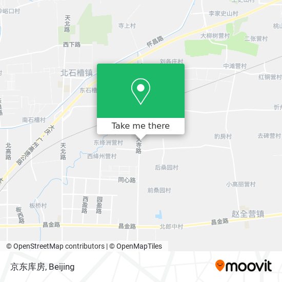京东库房 map